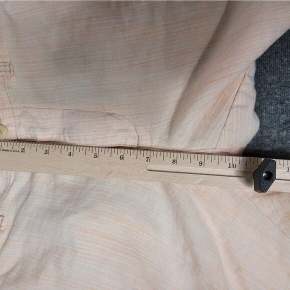 Tommy Bahama Harbor Herringbone Linen Shorts Men's Size S Peach Sorbet T81870 - Picture 11 of 11